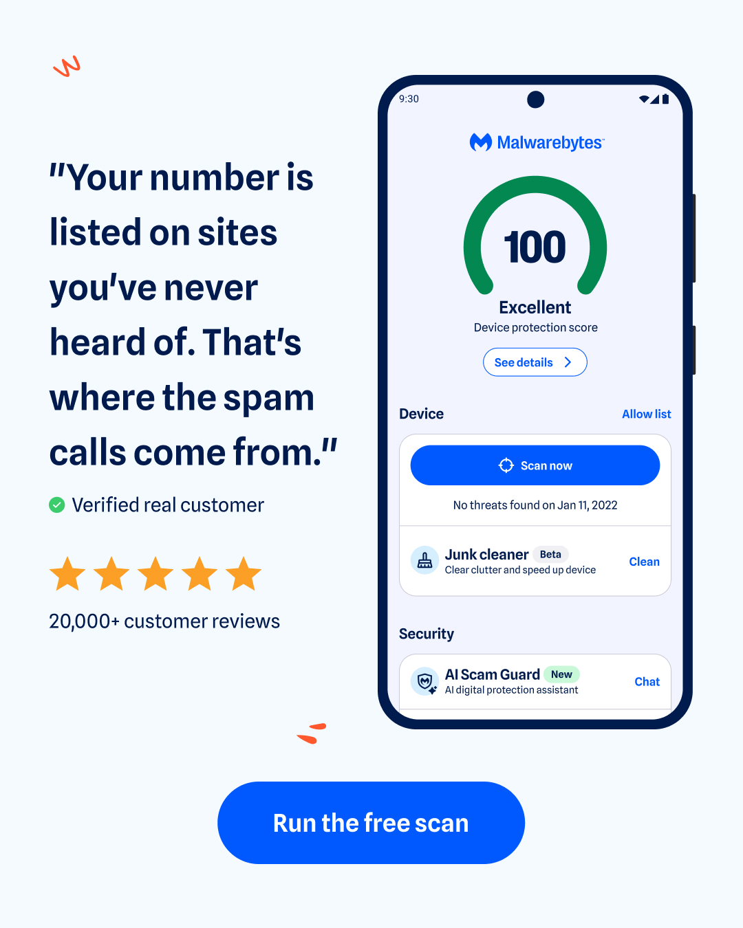 Malwarebytes Facebook ad