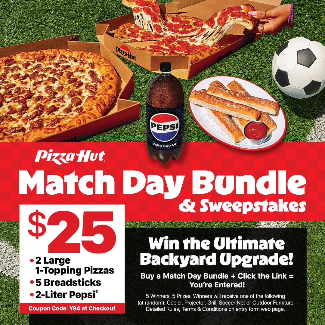 Pizza Hut Facebook ad