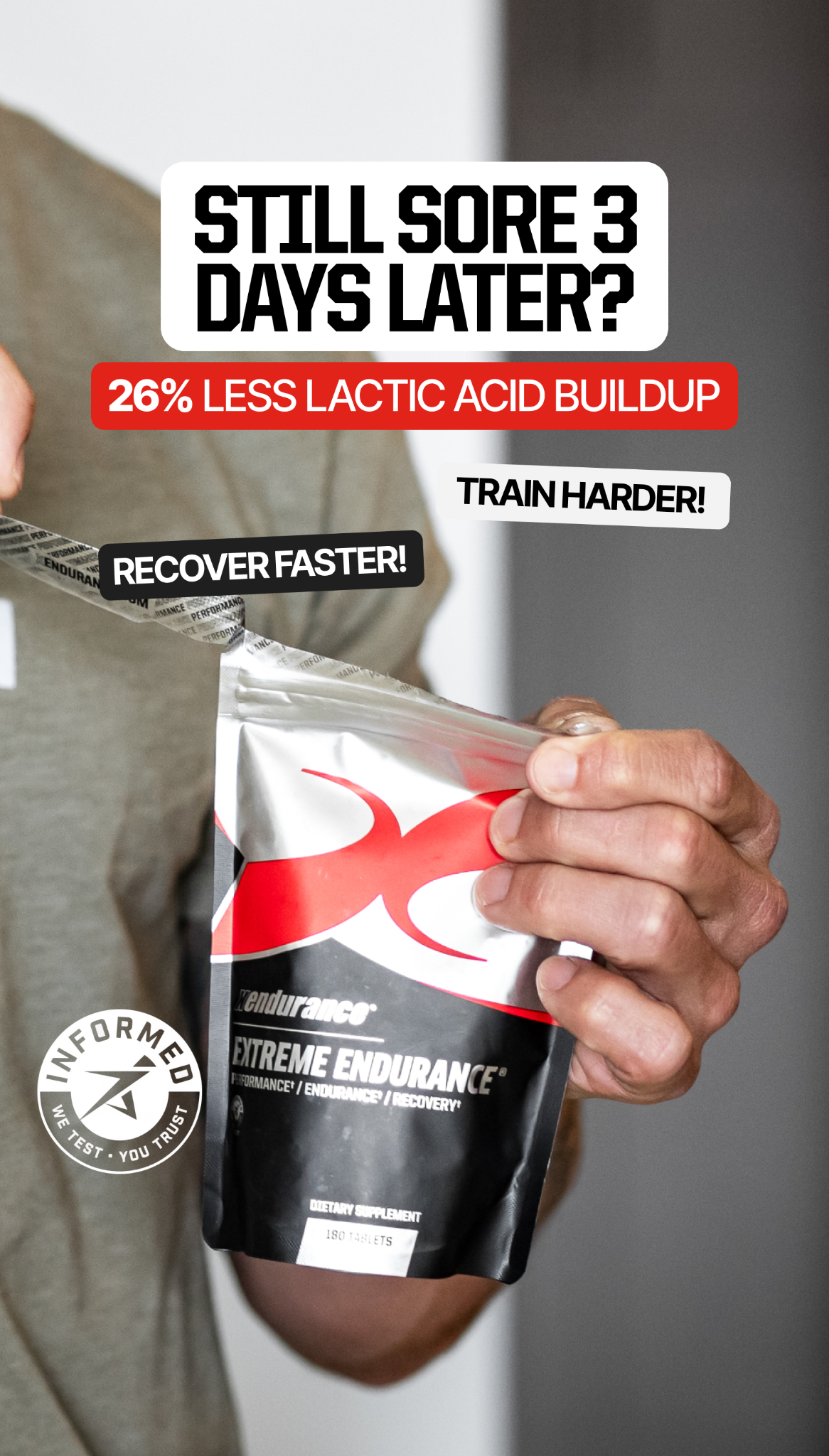Xendurance Facebook ad from Jul 8, 2026