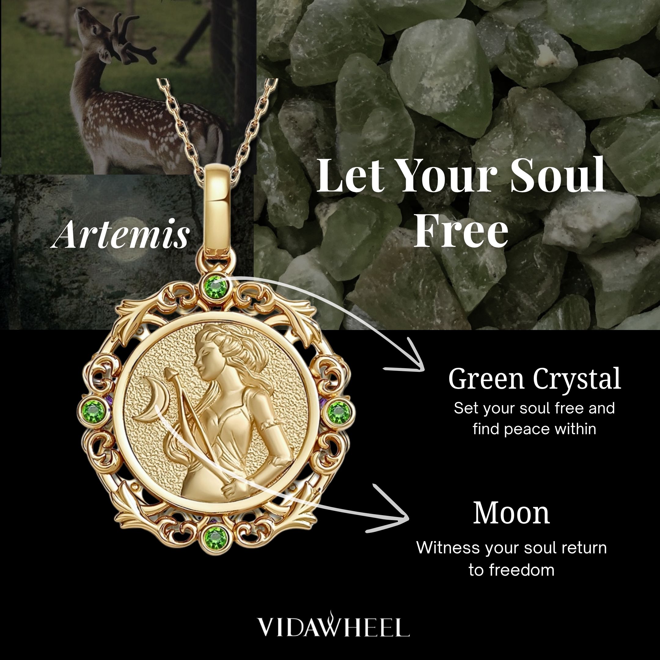 VidaWheel Jewelry Facebook ad: Do you lead with freedom and value your…