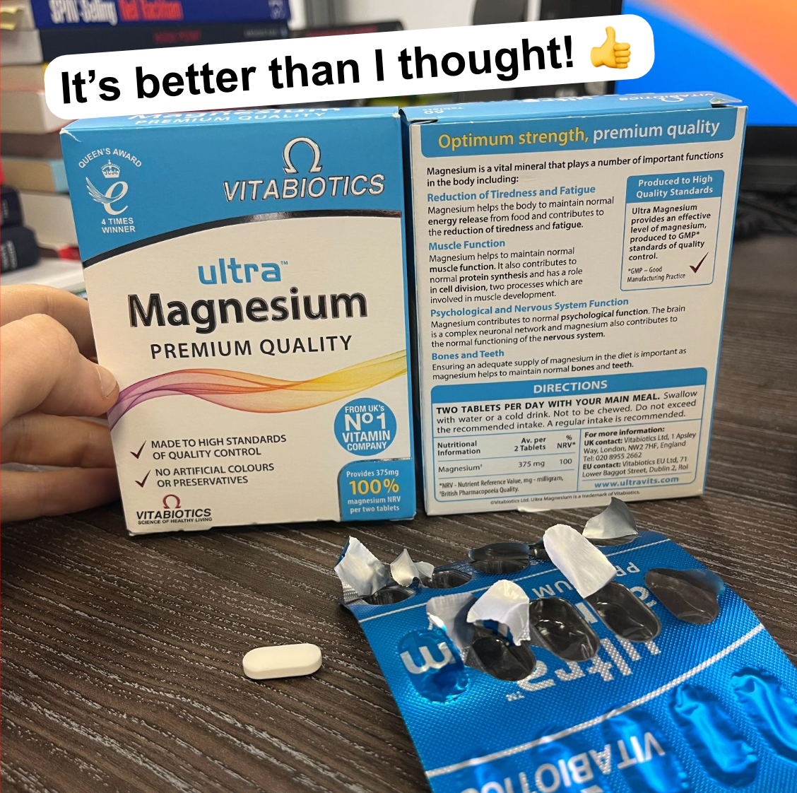 Vitabiotics Facebook ad