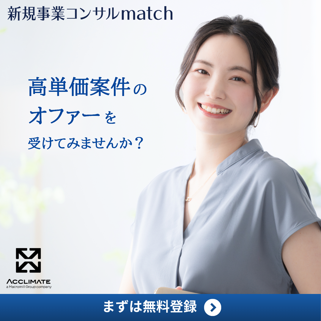 新規事業コンサルmatch Facebook ad