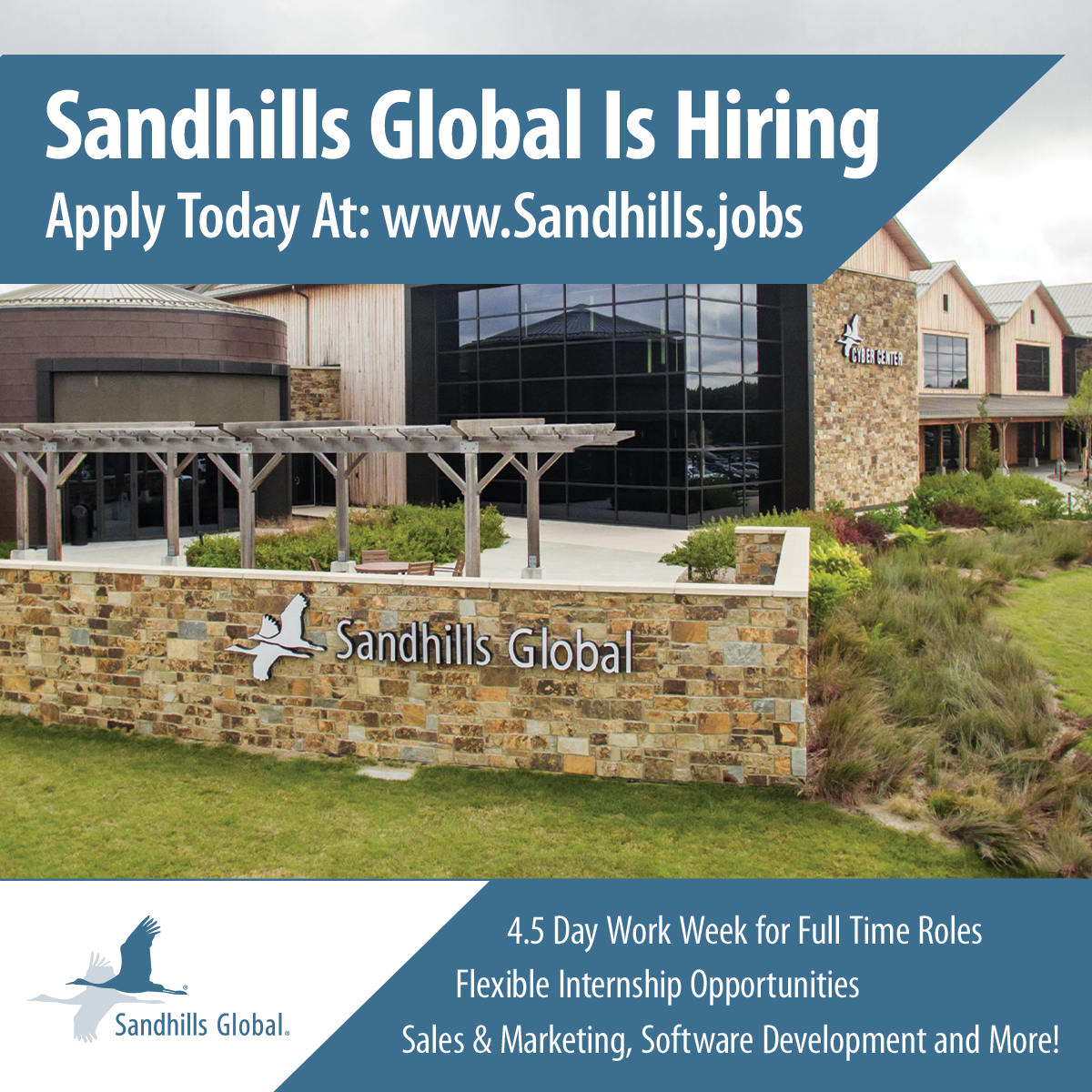 Sandhills Global Facebook ad