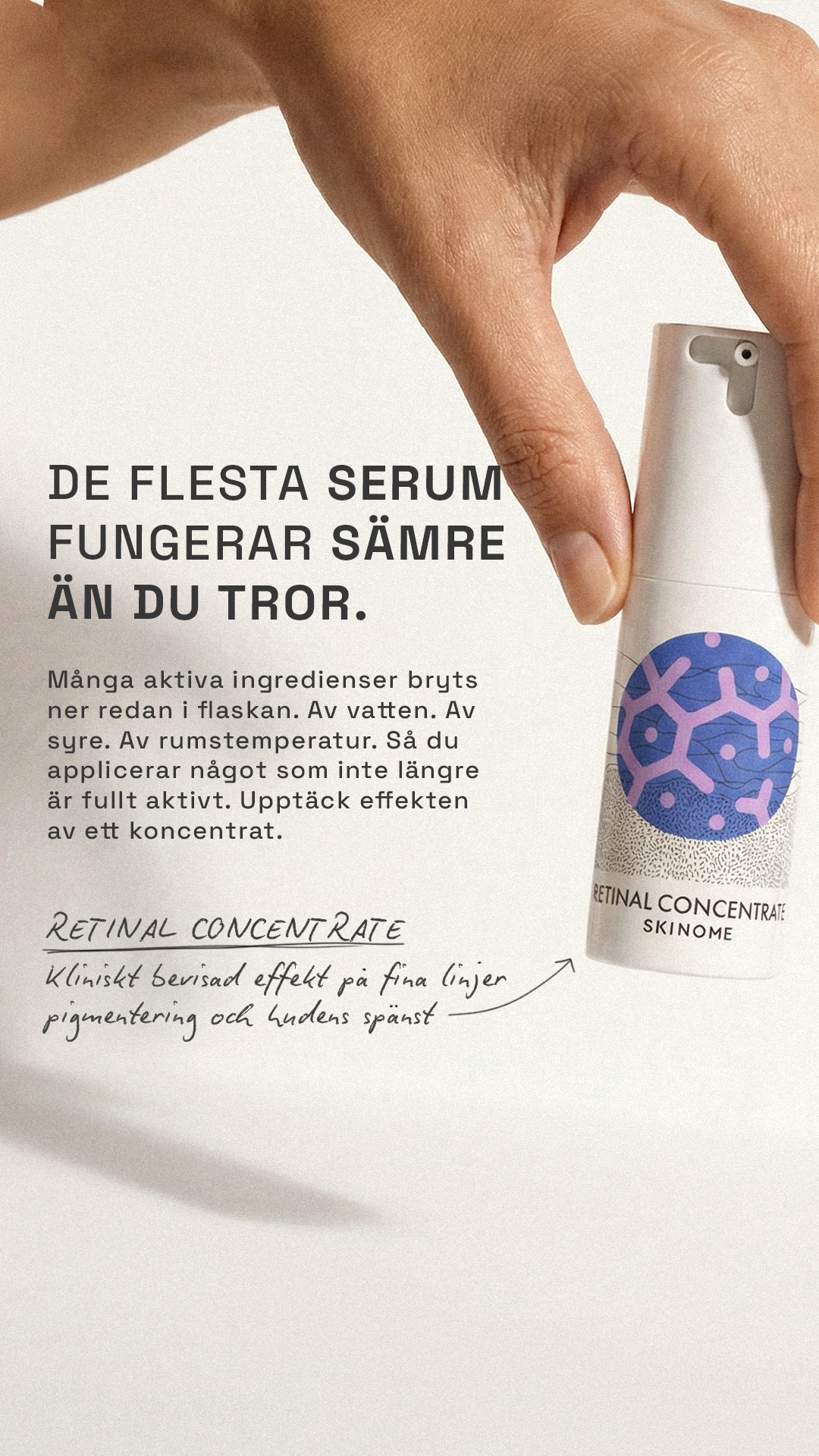Skinome Facebook ad