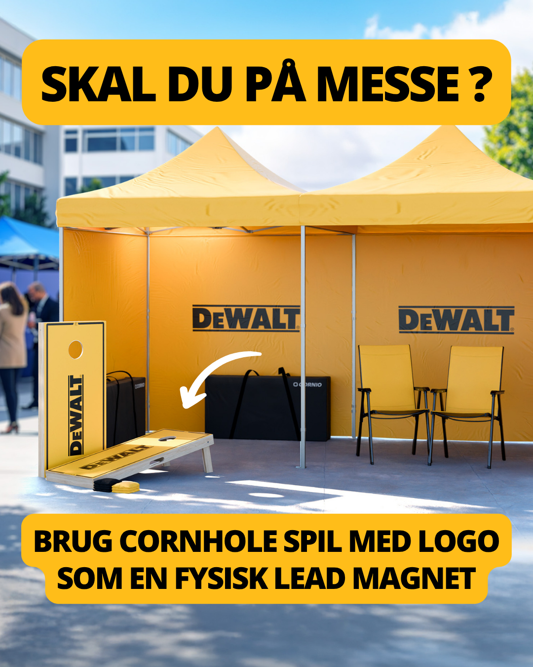 Cornhole.dk Facebook ad from Mar 26, 2026
