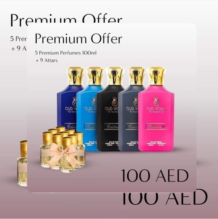 OUD WORLD DUBAI Facebook ad