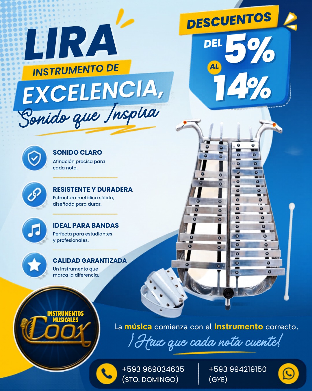 Instrumentos Musicales Coox Facebook ad