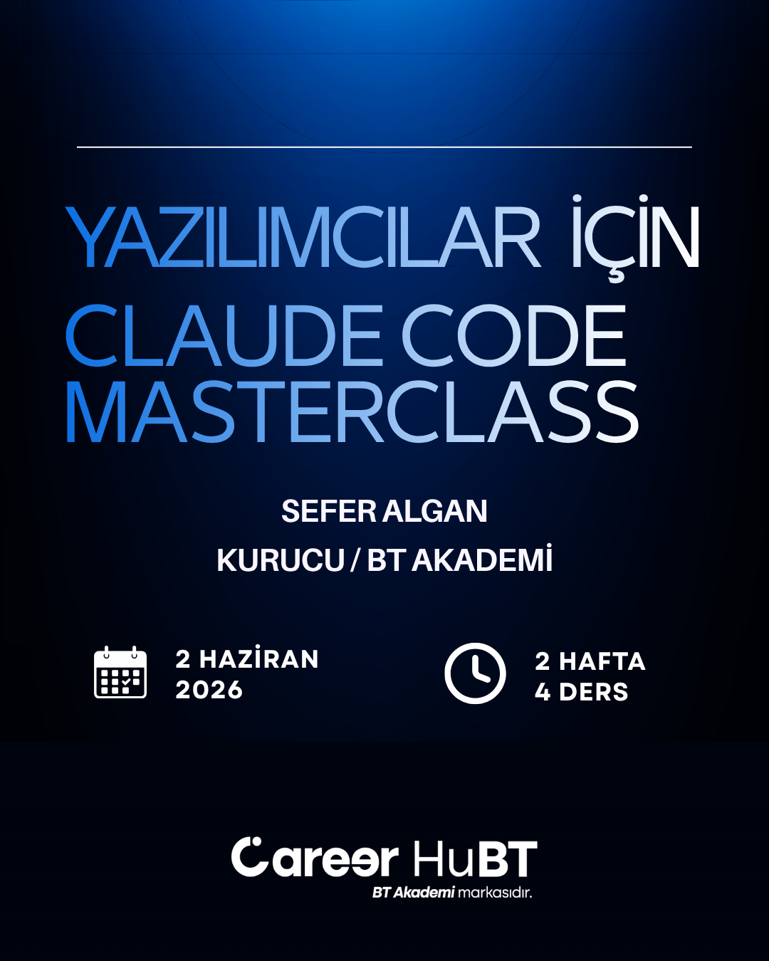 Career Hubt Facebook ad: Claude Code Masterclass