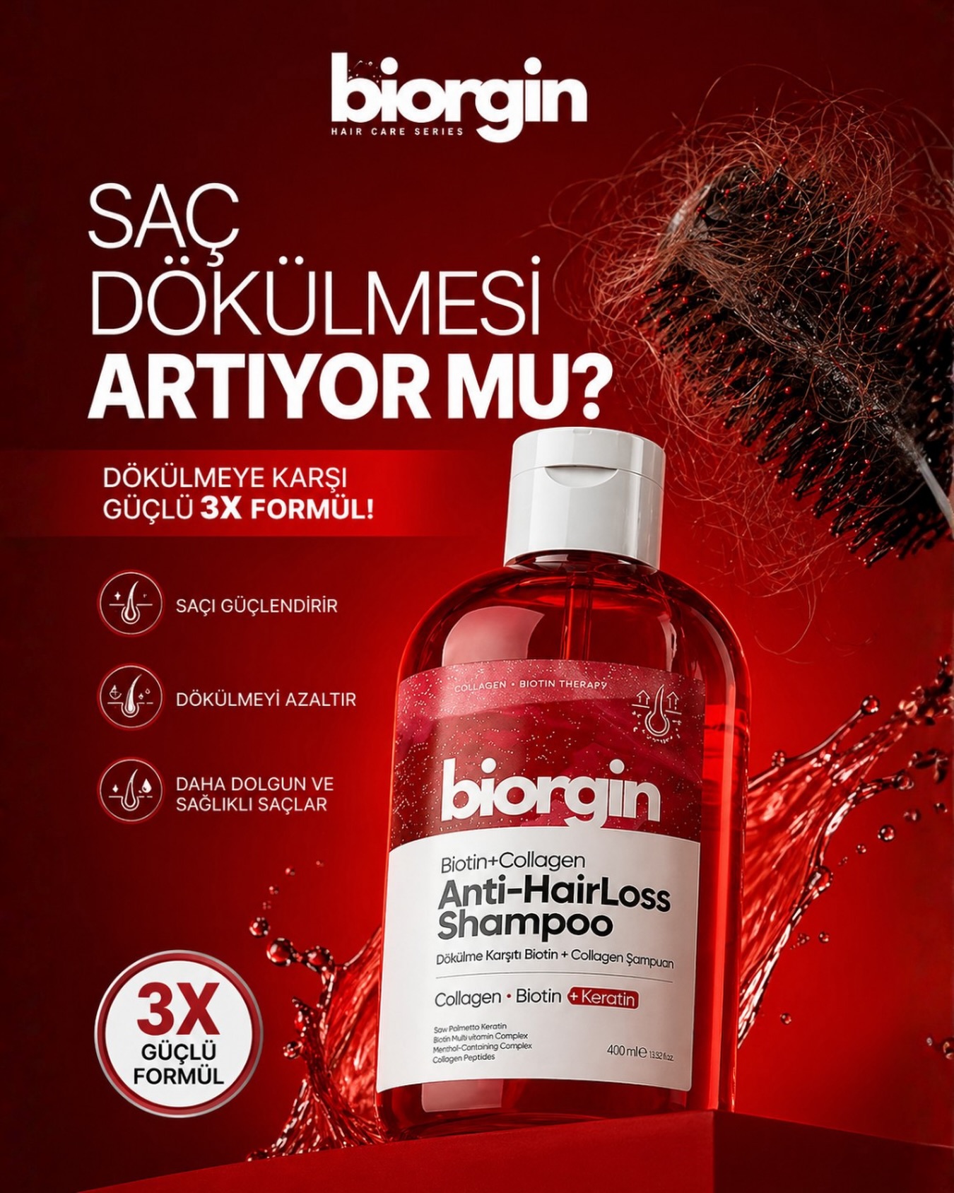 Bio.ezca Facebook ad: Saç dökülmesi artıyor mu?