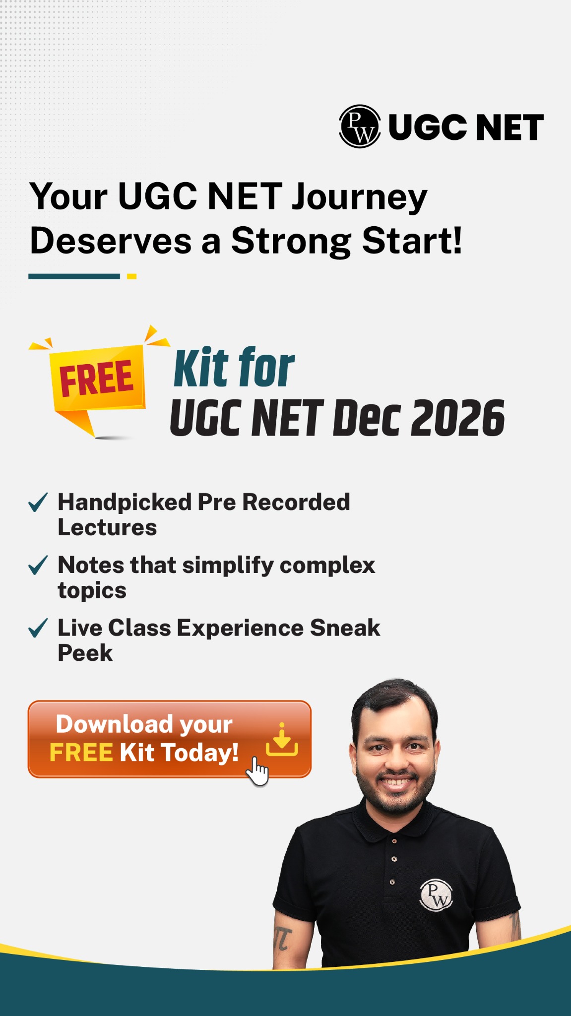 PW UGC NET by Physics Wallah Facebook ad
