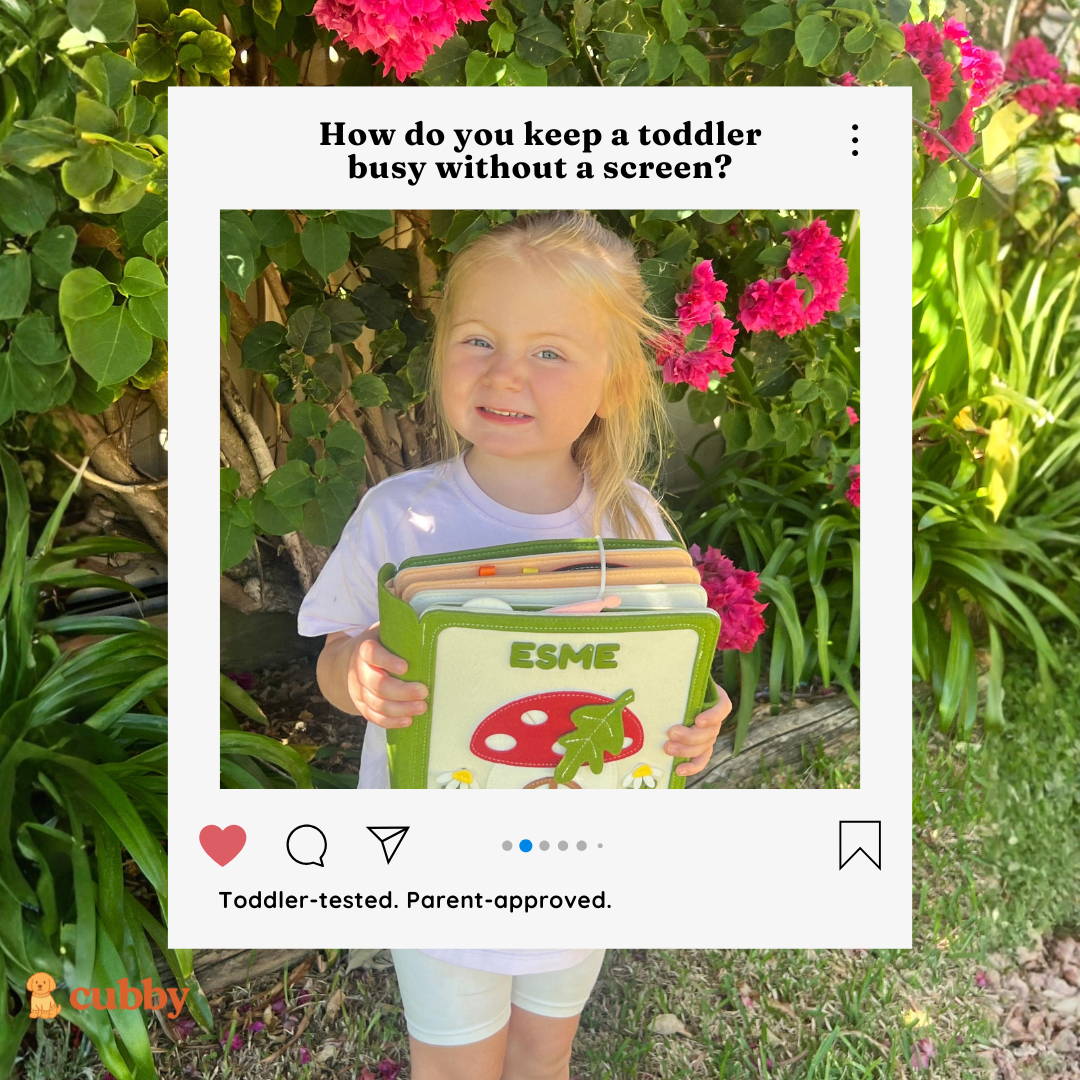 Cubby Facebook ad
