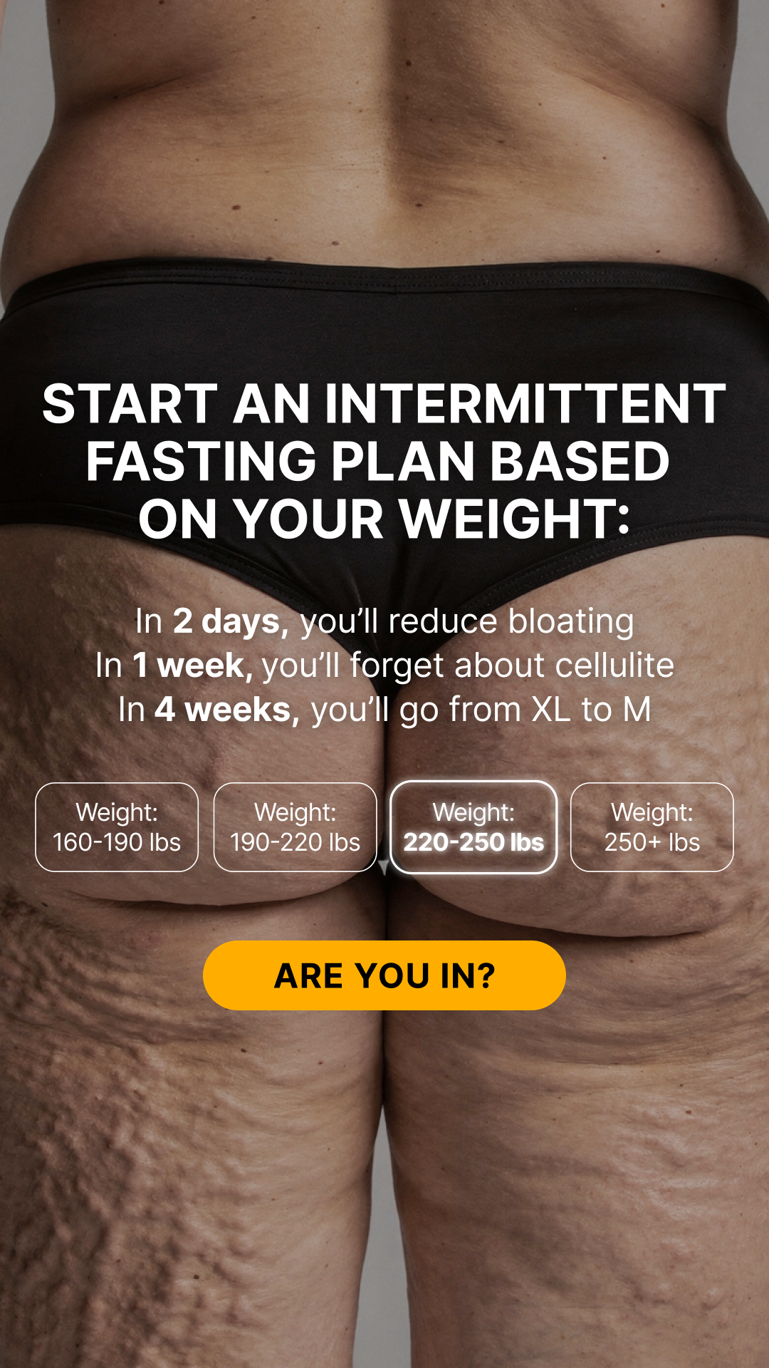 Simple Fasting App Facebook ad