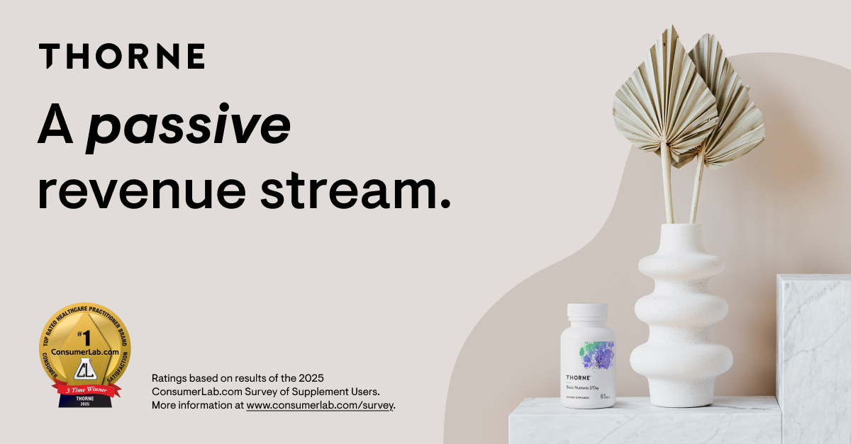 Thorne Facebook ad