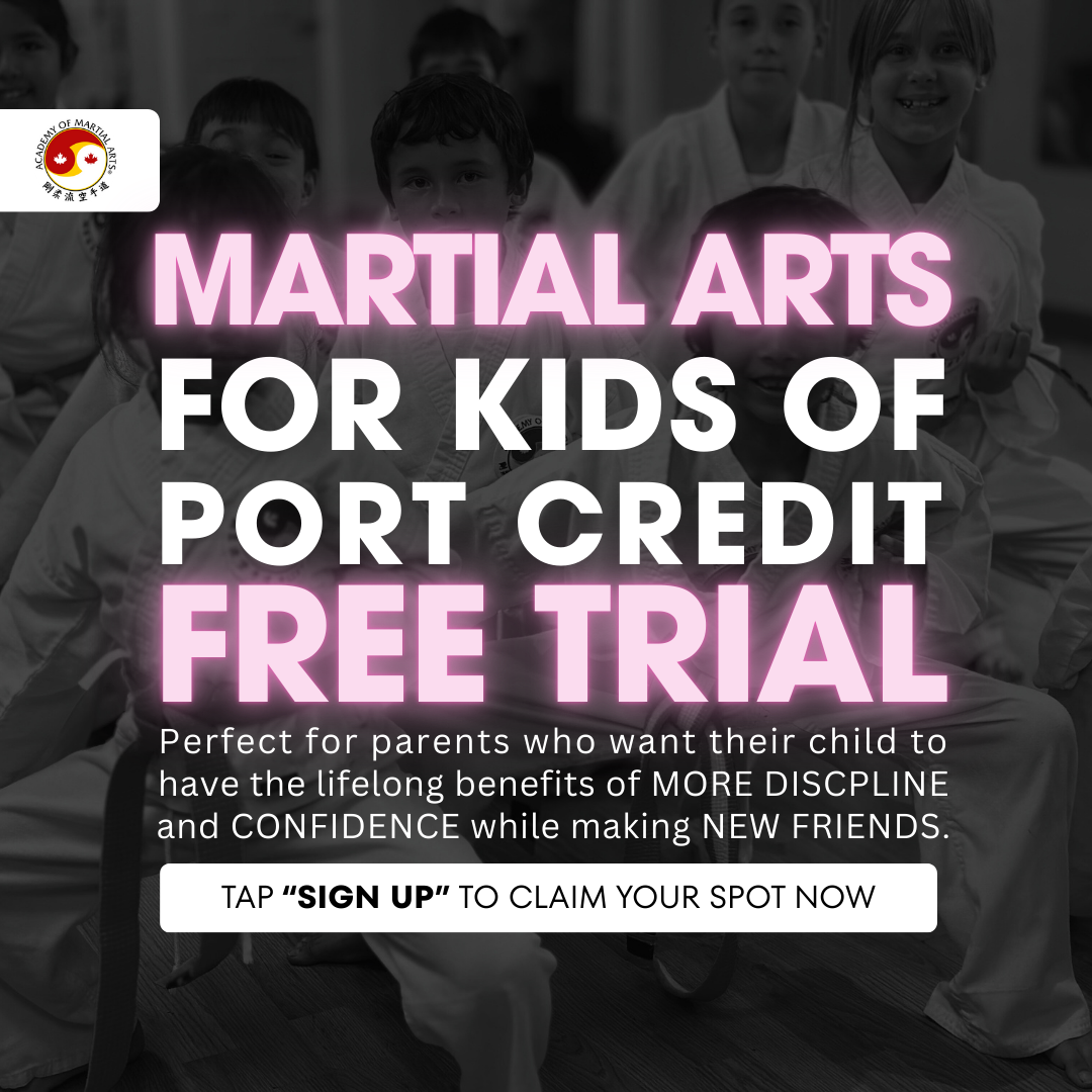 Port Credit Academy of Martial Arts Facebook ad