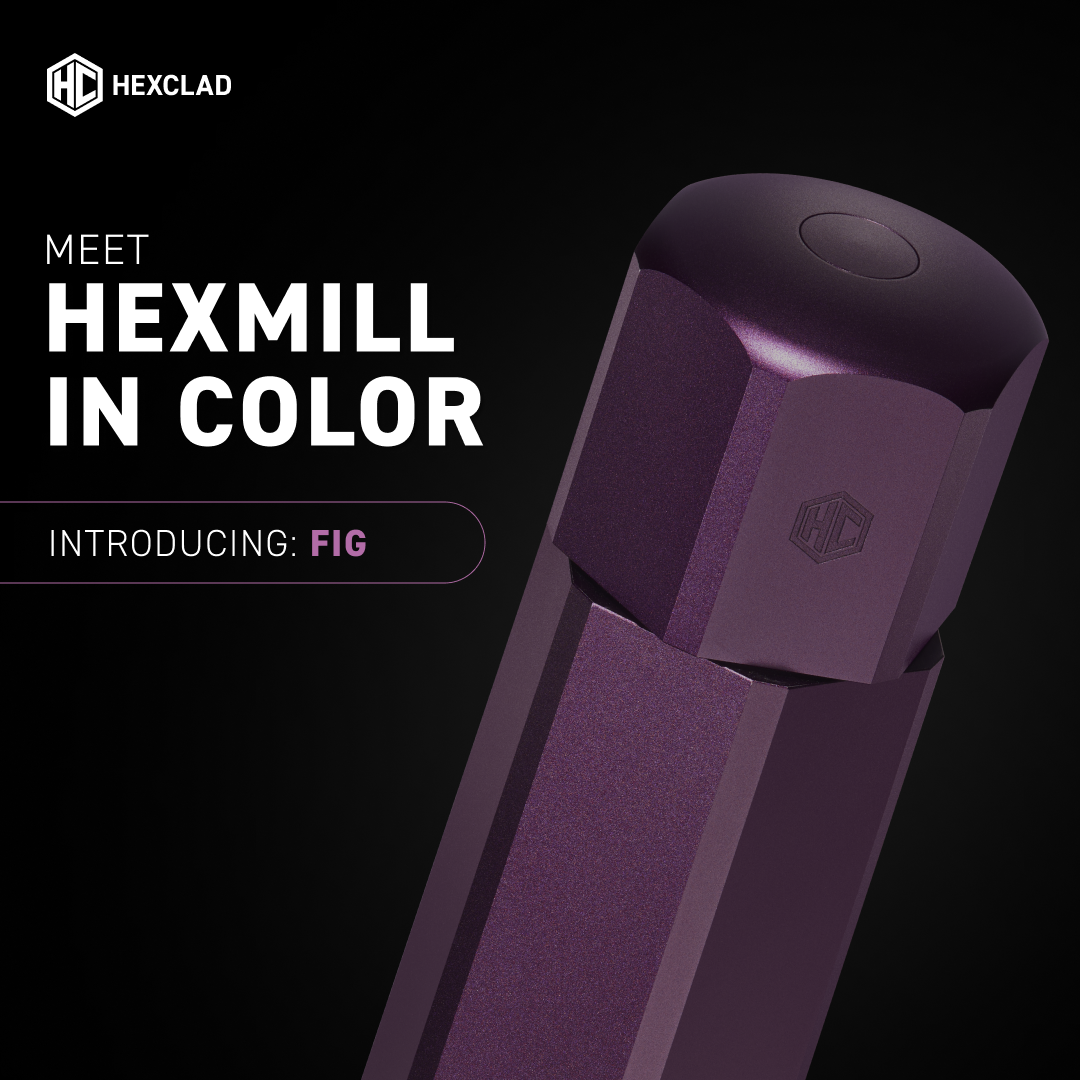 HexClad Facebook ad: New Colors: The HexMill Pepper Grinder