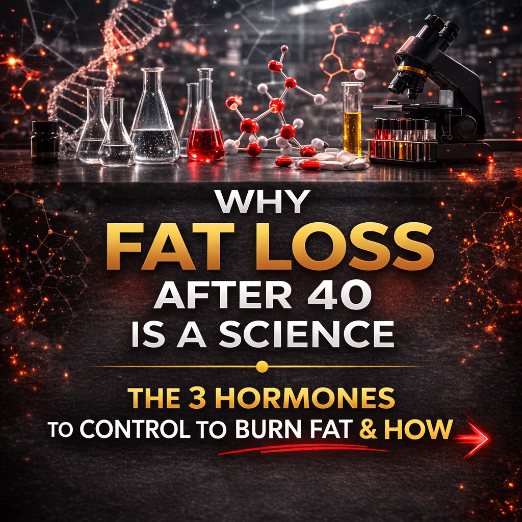 The Stronger at 50 Project Facebook ad: Most men over 40 think fat loss is…