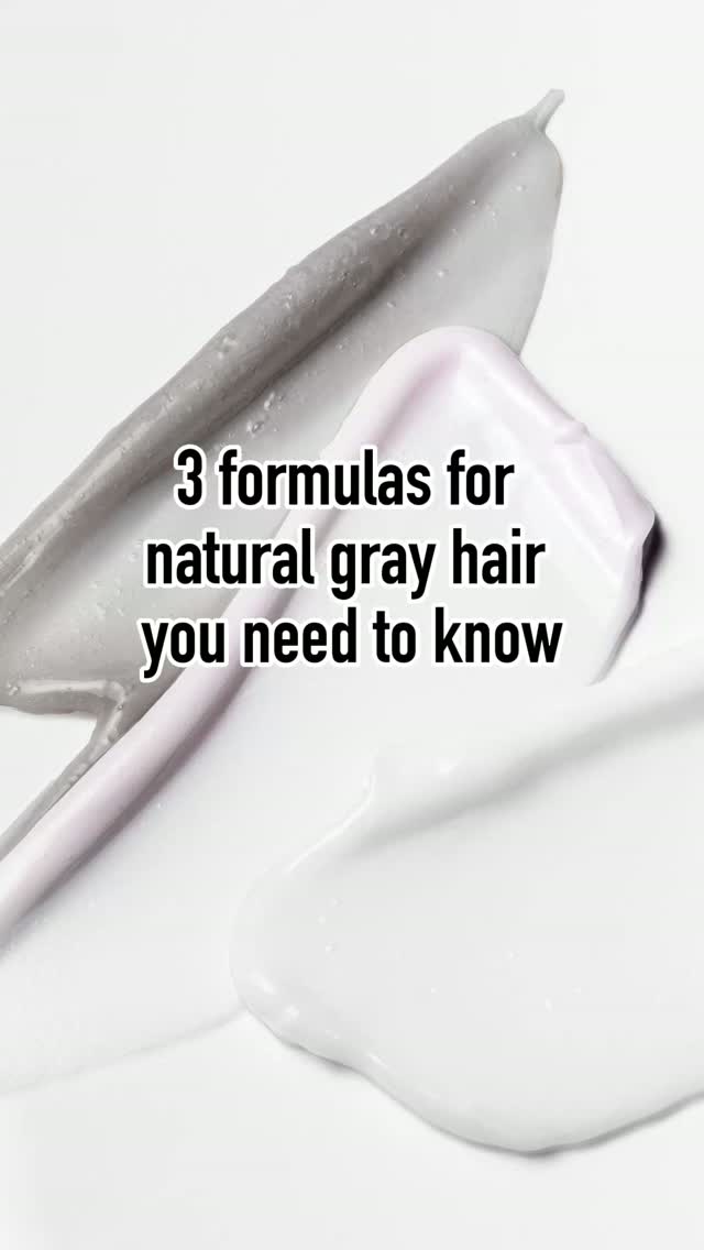 Silverist Facebook ad: 3 formulas for natural gray hair you need…