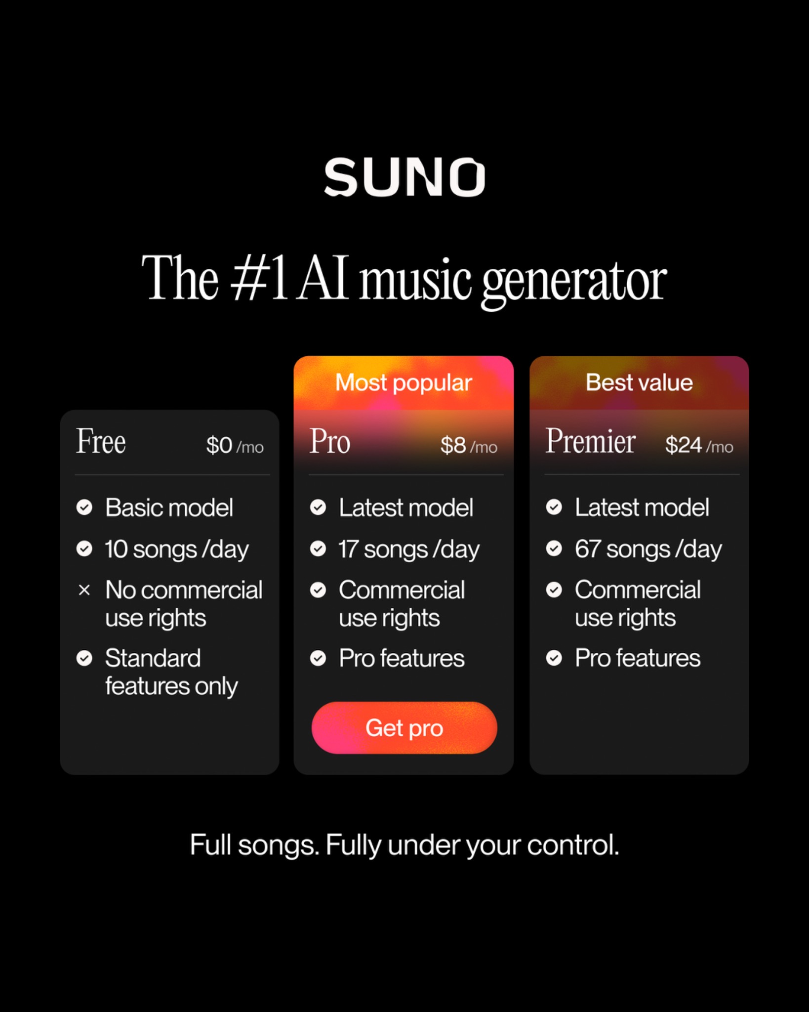 Suno Facebook ad