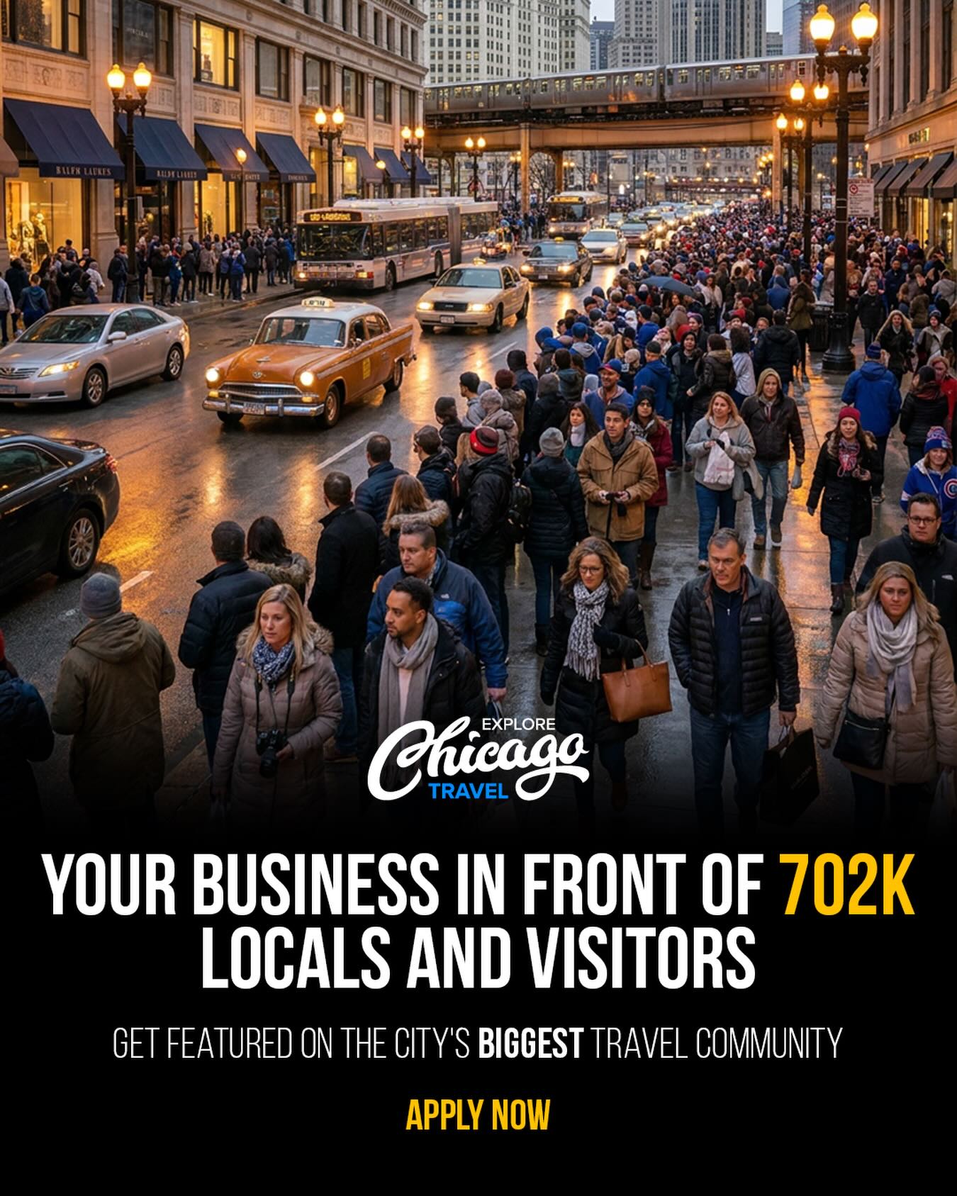 Chicago Travel Facebook ad: b8134a7a-b556-42db-a8aa-d42db4fa9ac5