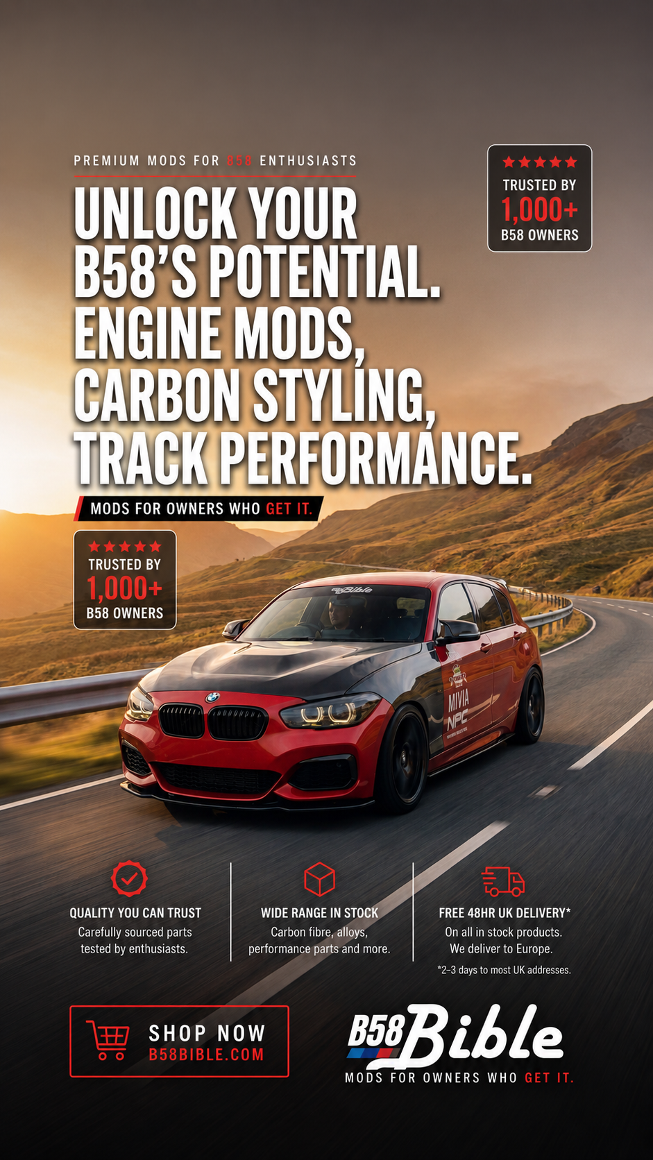 B58Bible Facebook ad