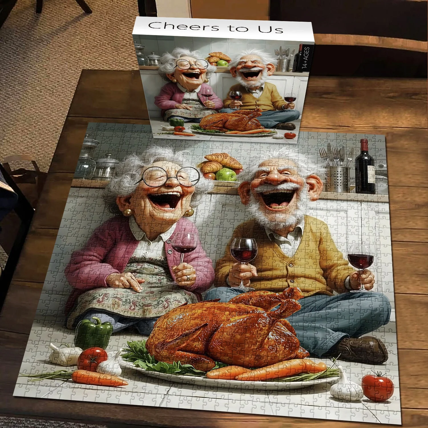 Fun-Puzzle Facebook ad