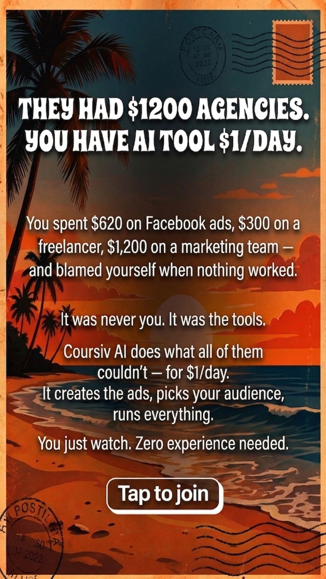 Practical AI Facebook ad