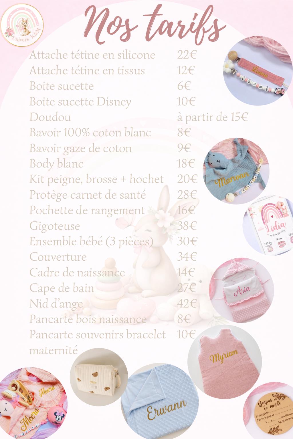 Univers K&M Facebook ad: Nouvelle grille tarifaire avec des de nouveautés disponibles