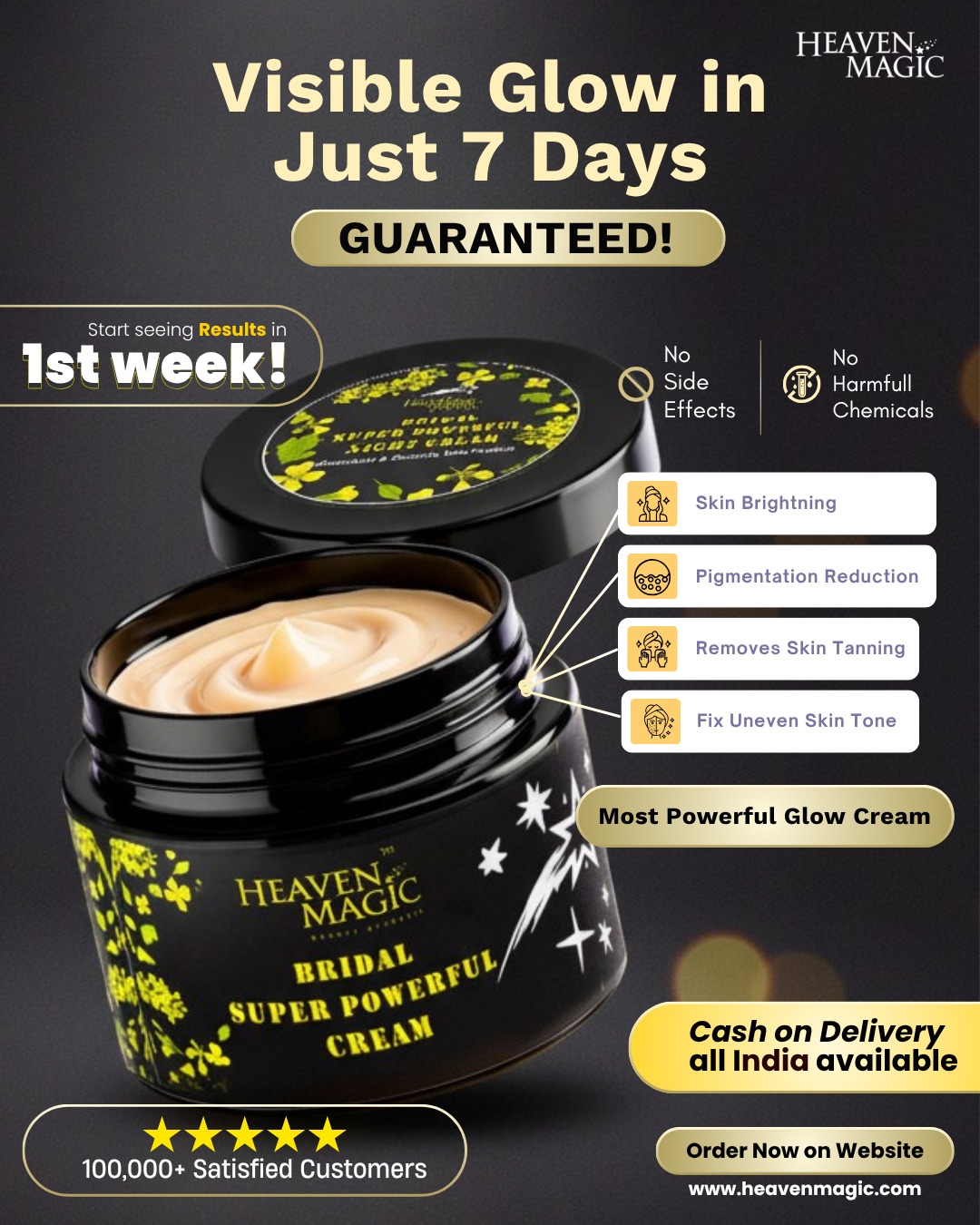 Heaven magic products  Facebook ad