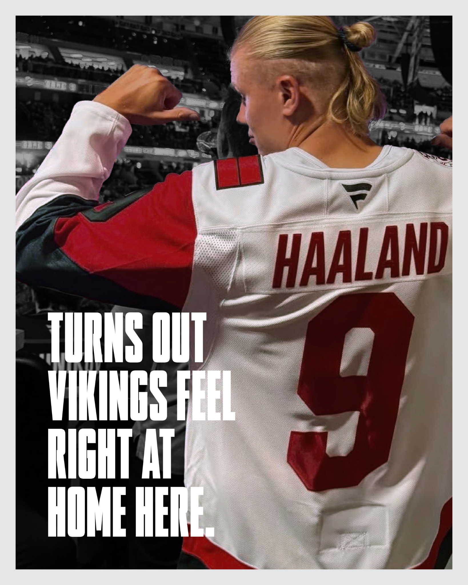 NHL Facebook ad: Hockey hits different.