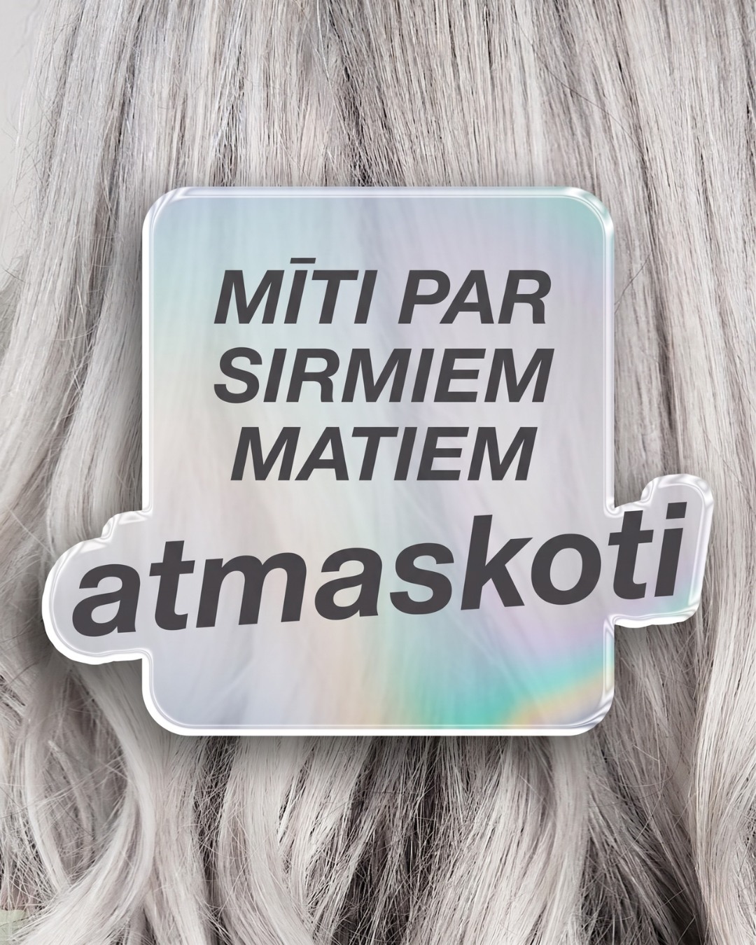 K18 Hair Latvia Facebook ad: Sirmie mati joprojām ir apvīti ar neskaitāmiem pieņēmumiem…