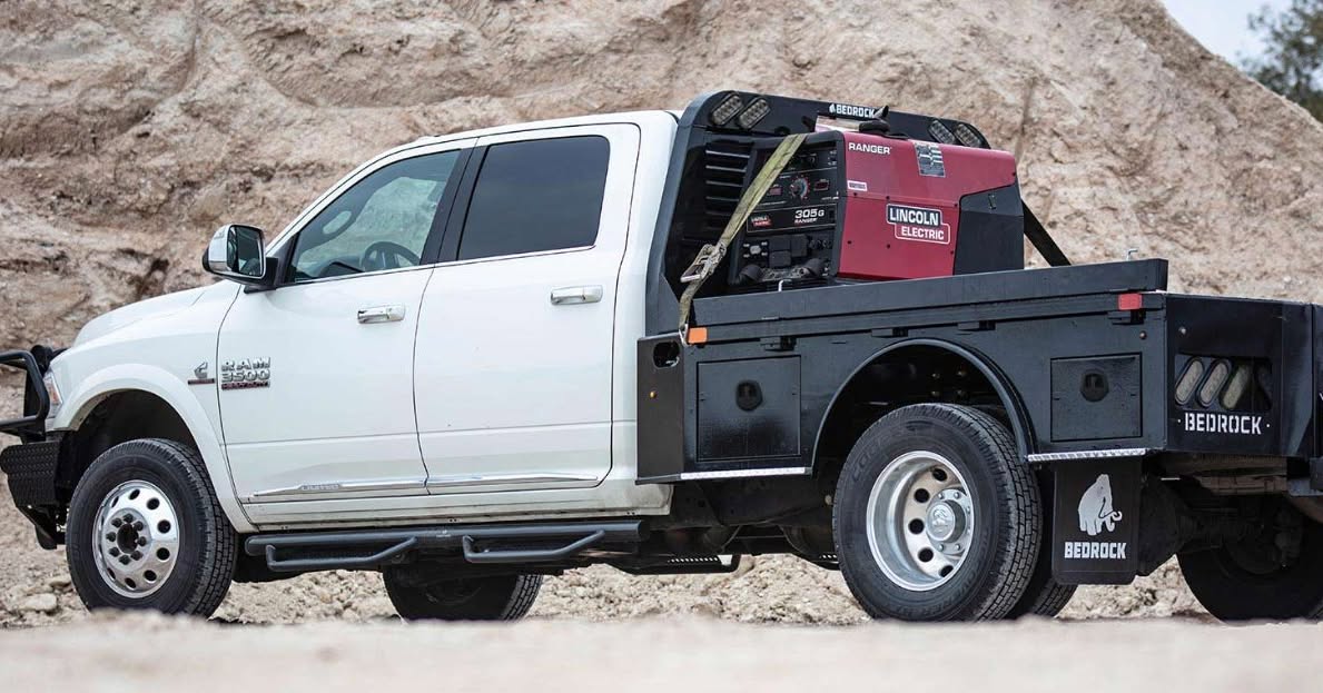 Kyle Sawyer Facebook ad: Bedrock Granite flatbed