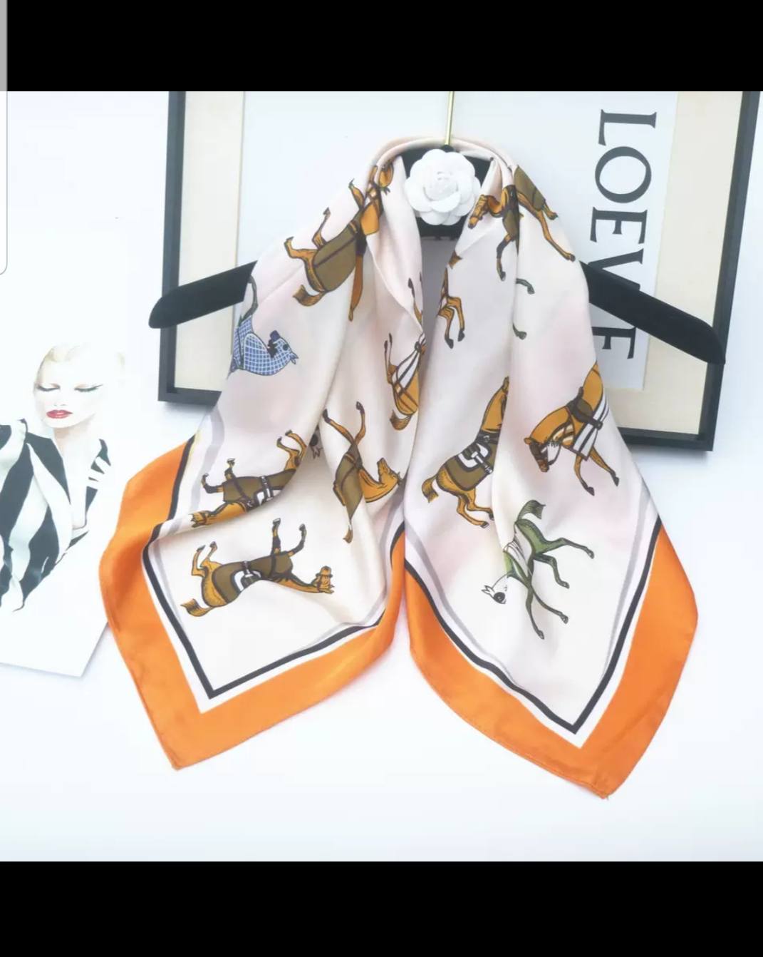 Mon foulard Facebook ad: COLLECTION LUXE
