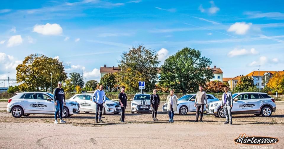 Mårtenssons Trafikskola Facebook ad