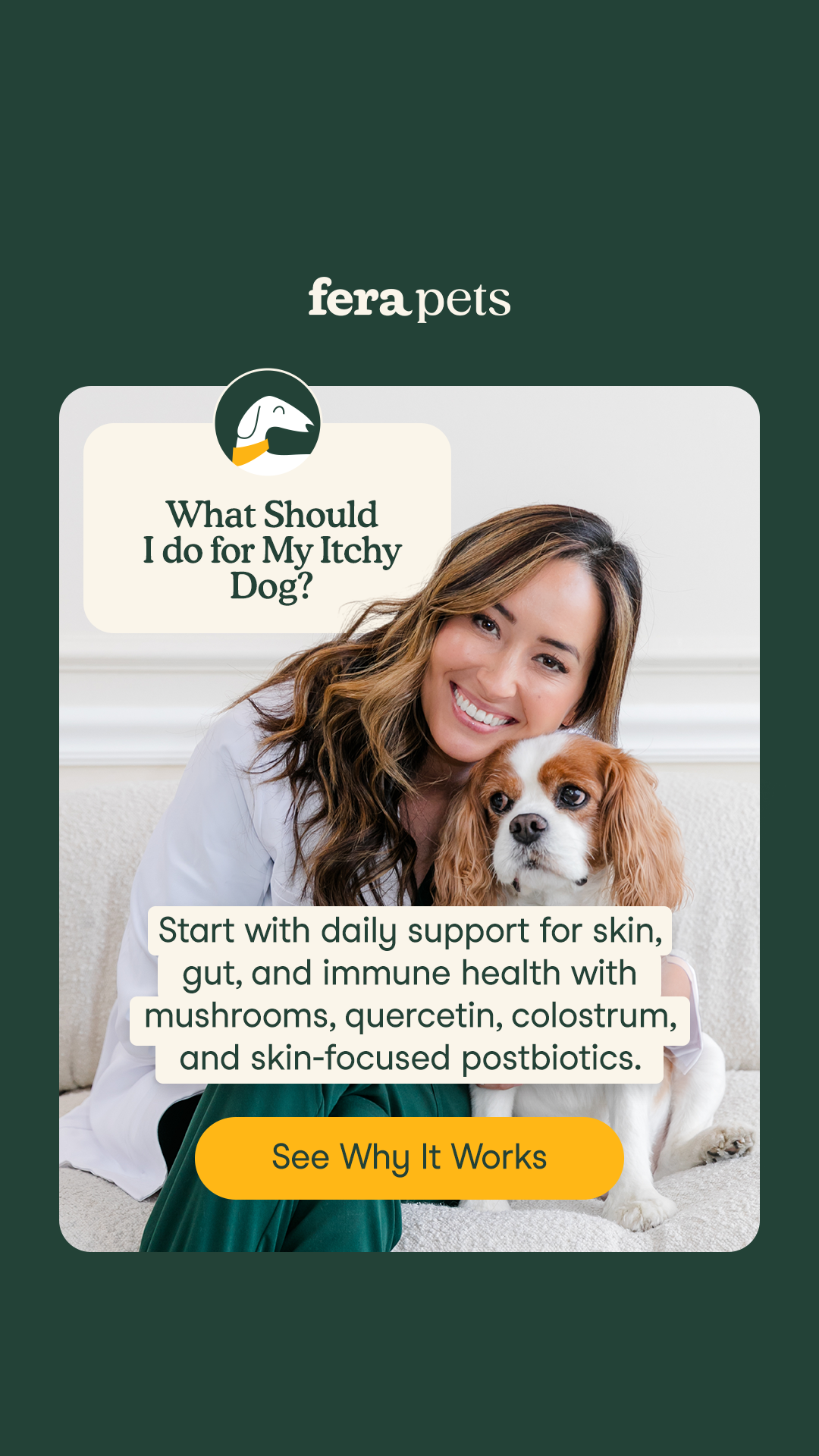 Fera Pets Facebook ad