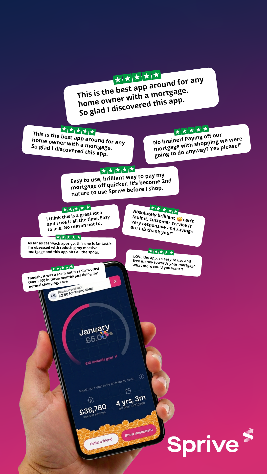 Sprive - Mortgage Free, Faster Facebook ad