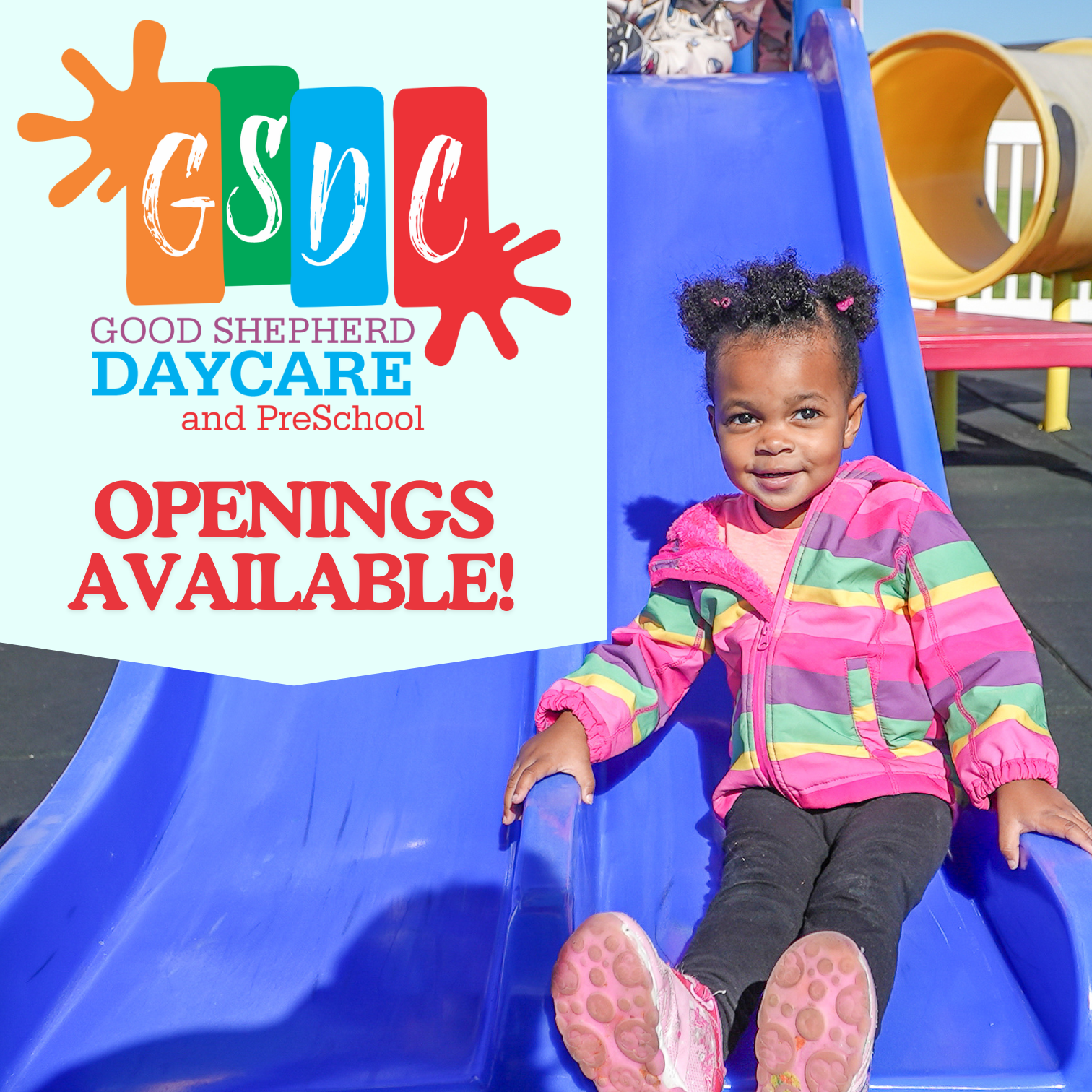 Good Shepherd Day Care Facebook ad: Trusted for Over 50 Years: Good Shepherd Daycare…