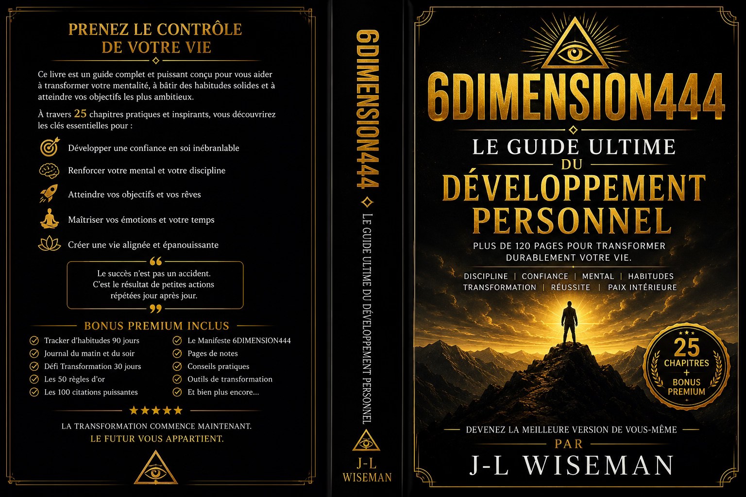 6dimension444 Facebook ad: LE GUIDE ULTIME DU DÉVELOPPEMENT PERSONNEL