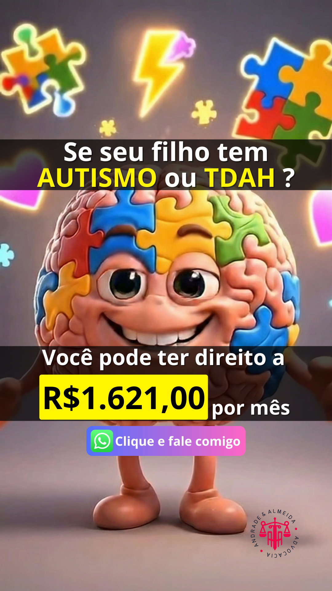 Andrade e Almeida Advocacia Facebook ad