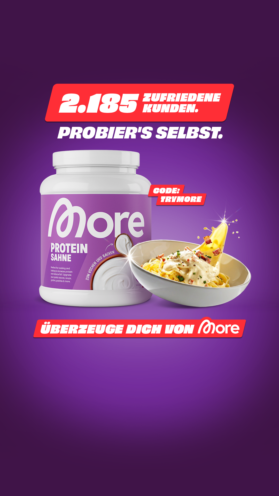MORE Nutrition Facebook ad