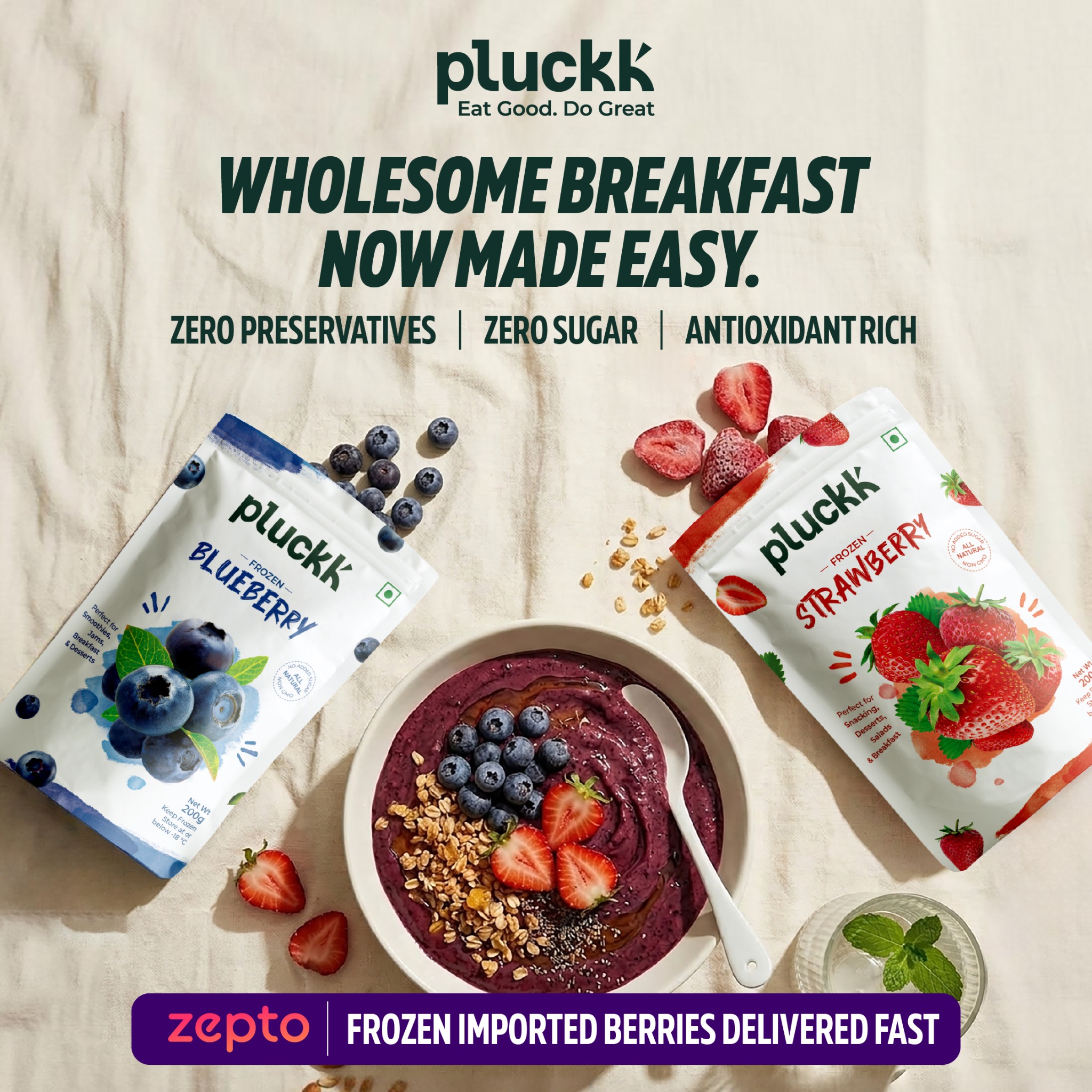 Pluckk Facebook ad