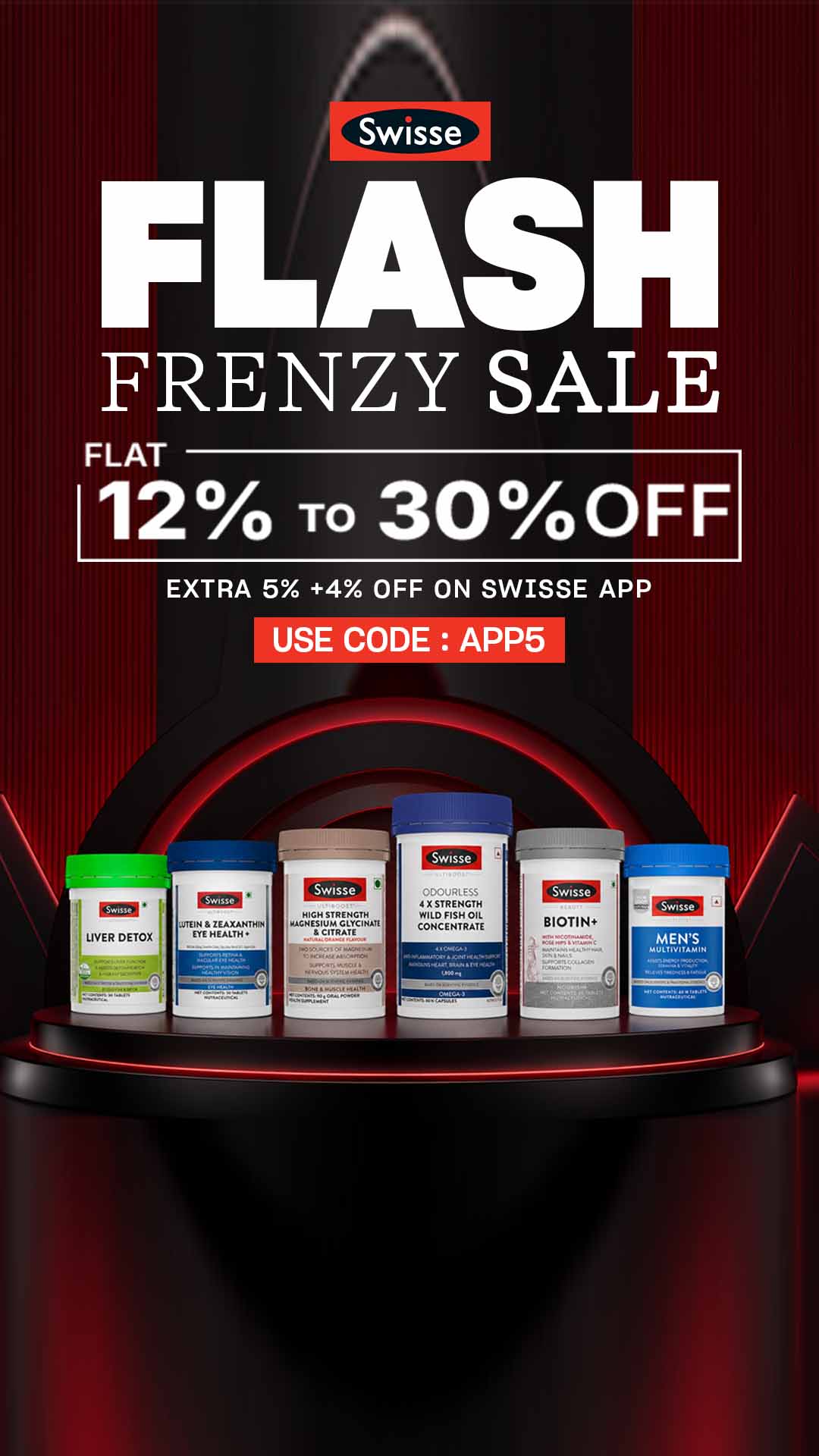 Swisse India Facebook ad from Aug 8, 2026