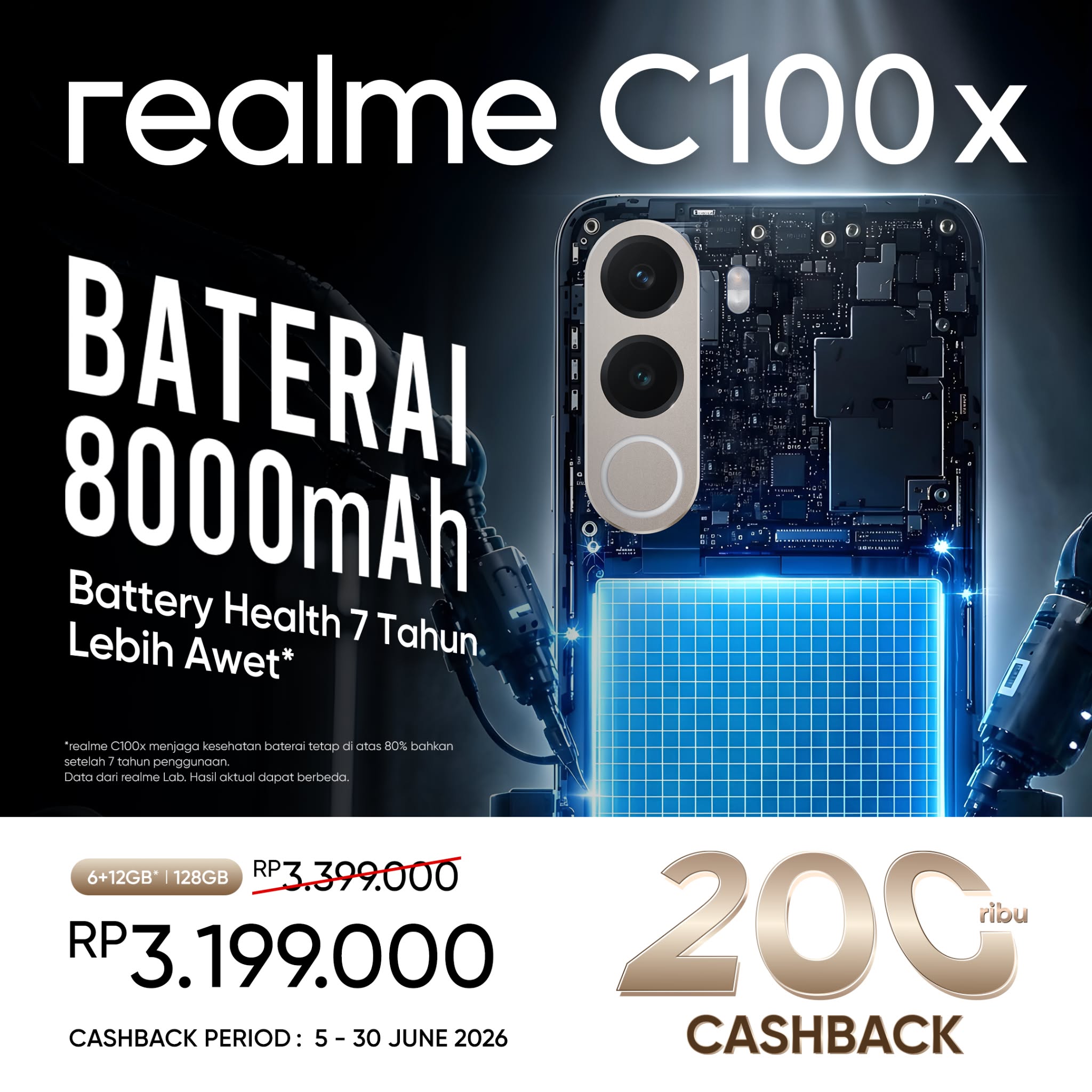 realme Facebook ad