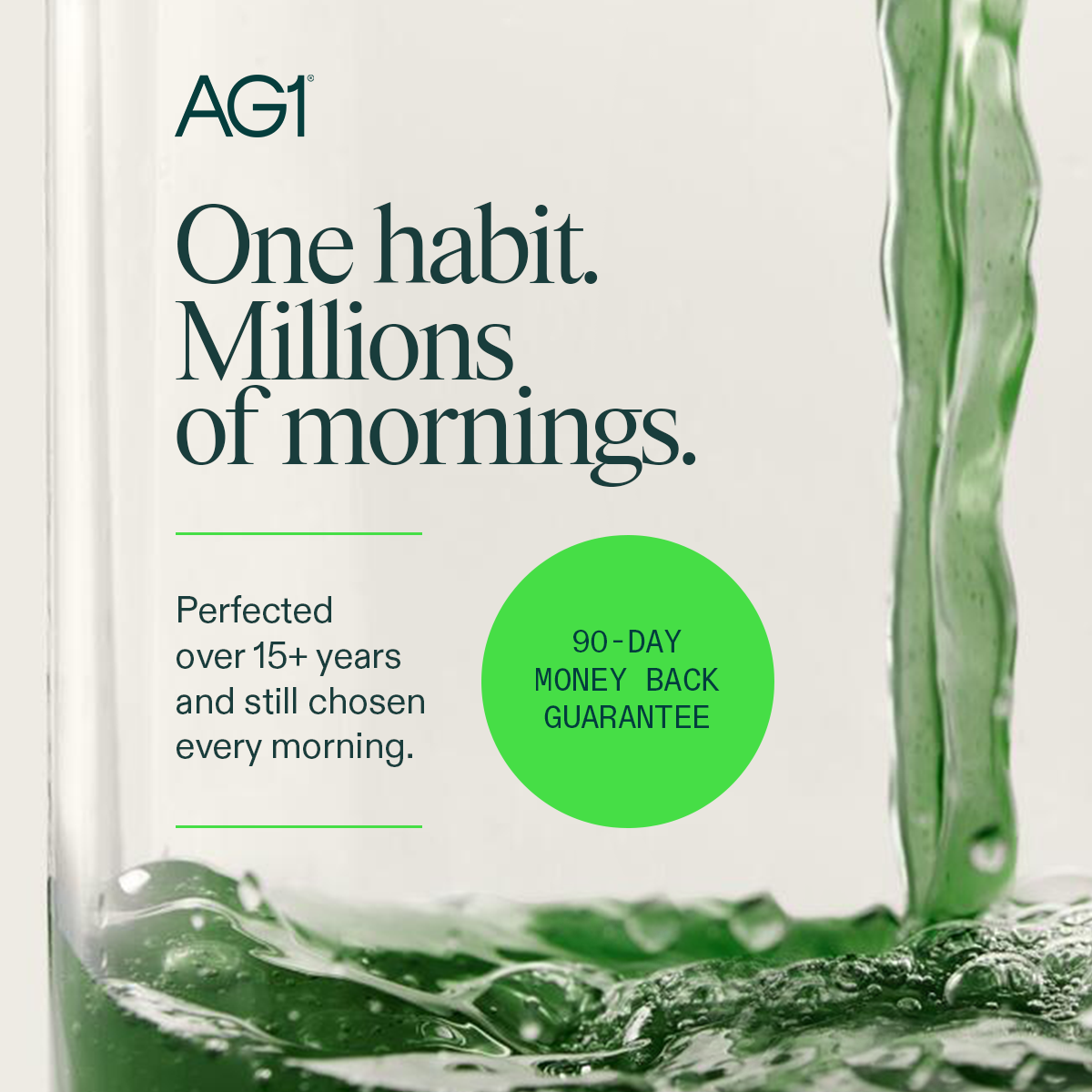 AG1 by Athletic Greens Facebook ad