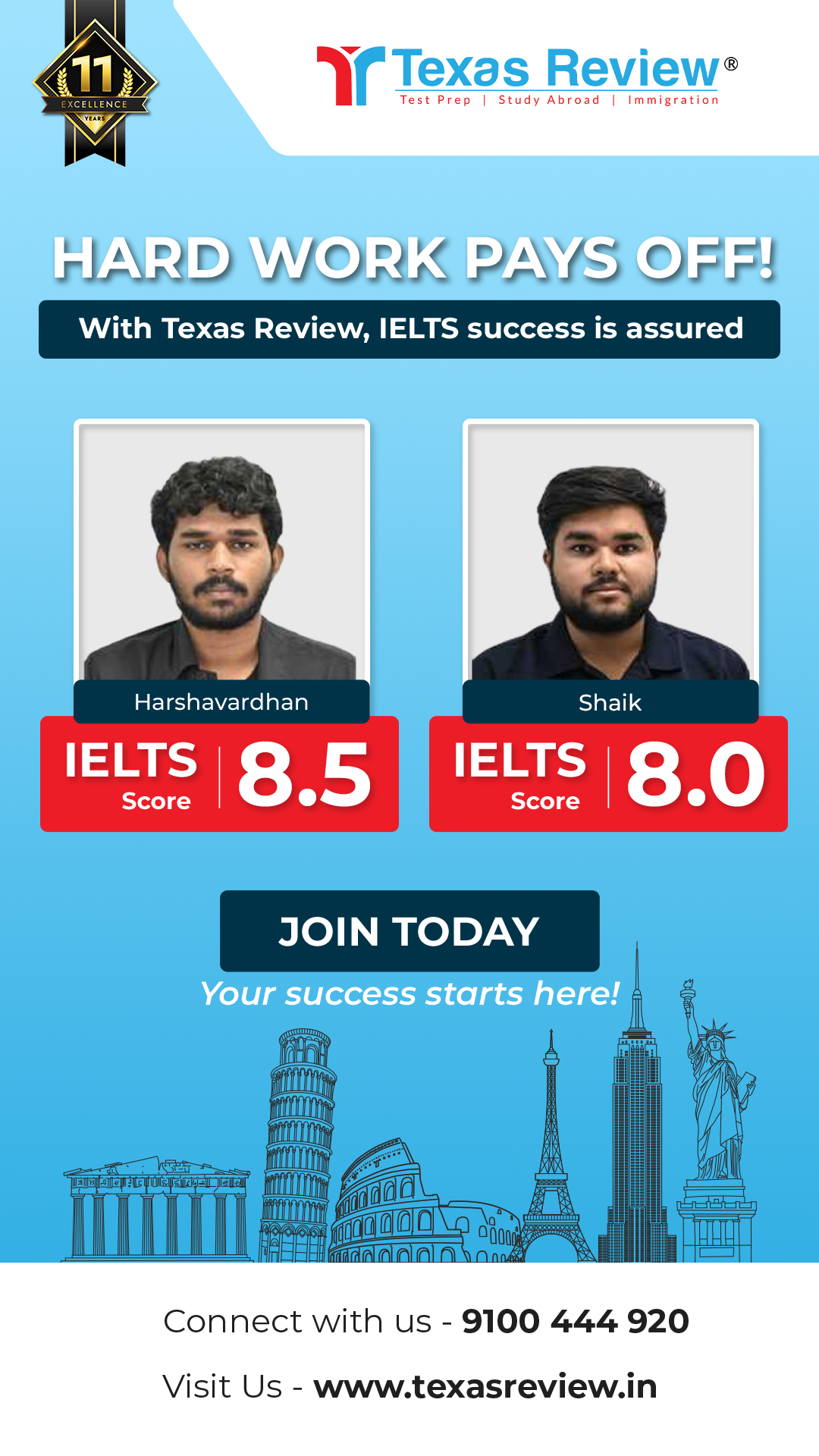 Texas Review Facebook ad