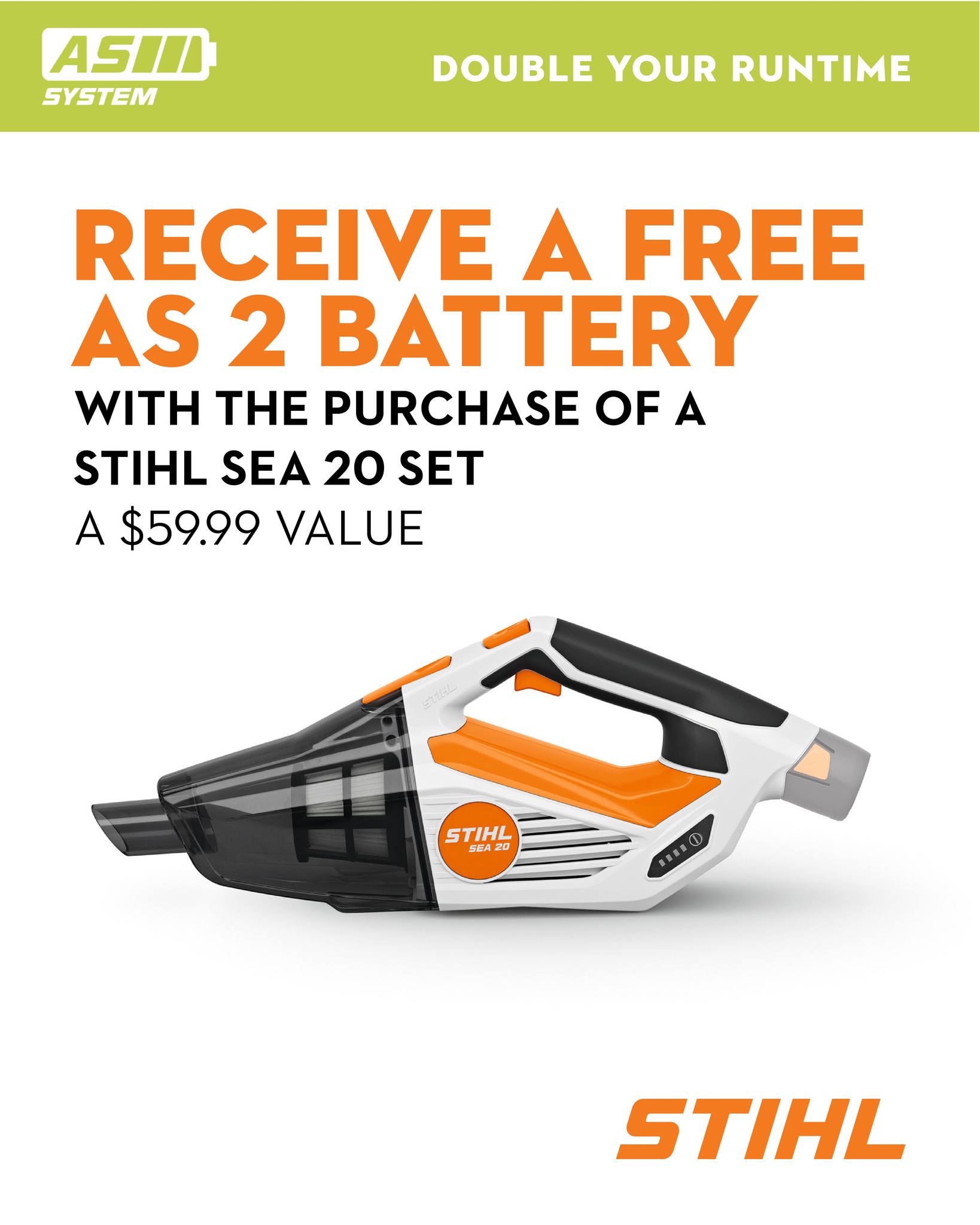 Melvin's ATV Parts & Accessories Ltd Facebook ad: Clean up faster with cordless convenience Receive a…