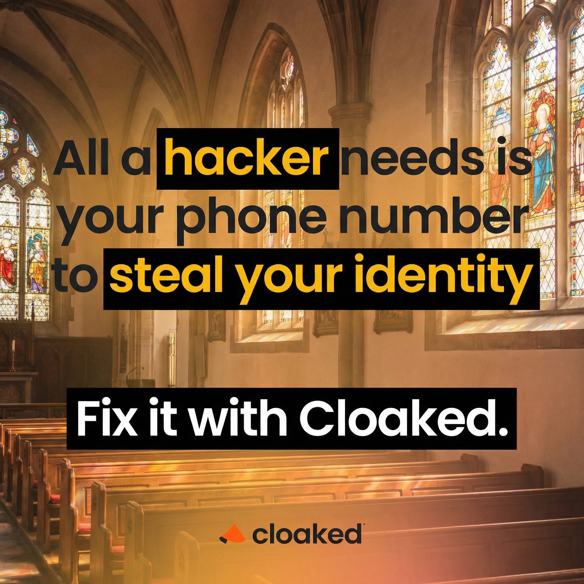 Cloaked Inc. Facebook ad