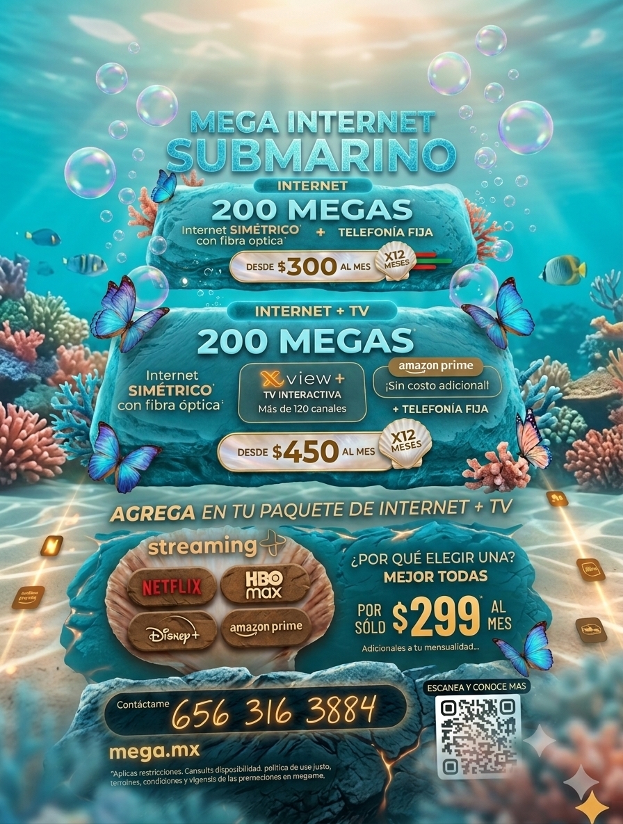 Megacable Facebook ad from May 20, 2026