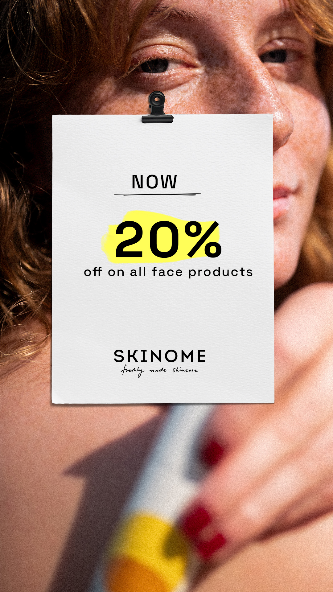 Skinome Facebook ad