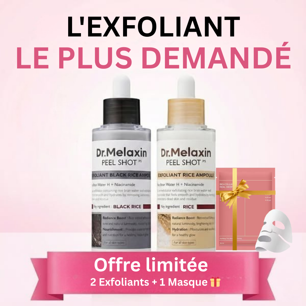 Renouveau Facebook ad: 2 Peel Shot +1 Masque, aujourd’hui seulement!