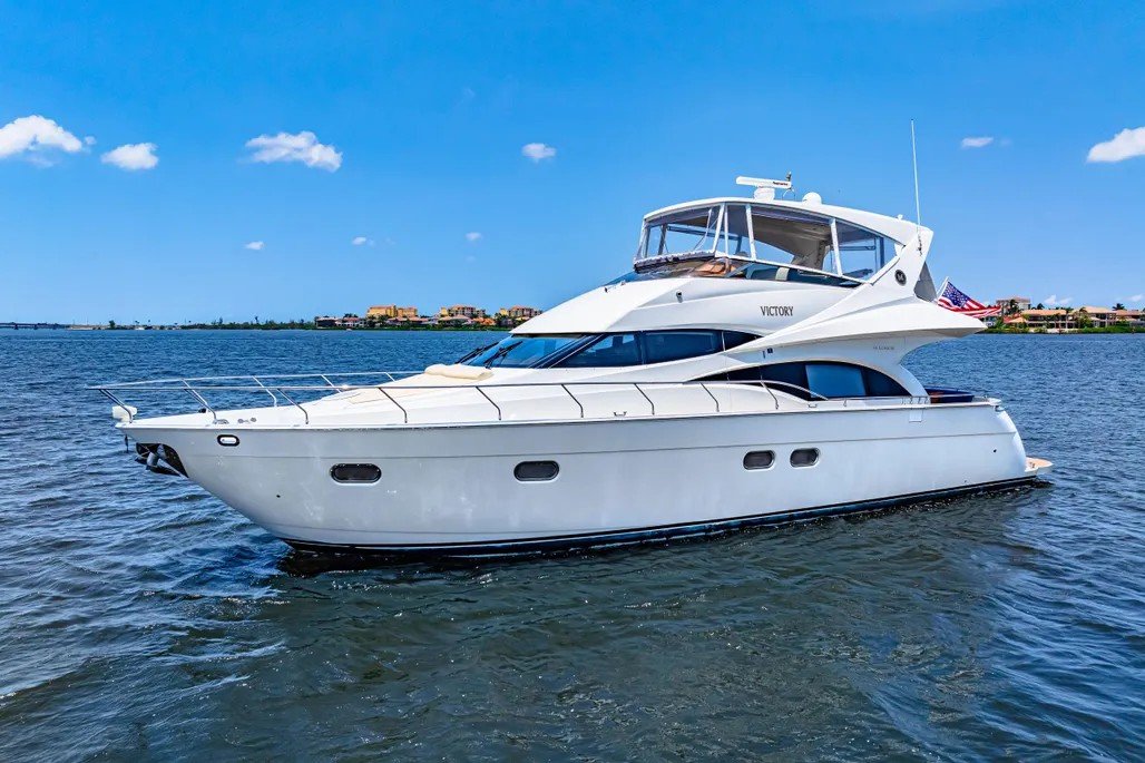 Rick Reid Facebook ad: 2005 Marquis 59' Yacht